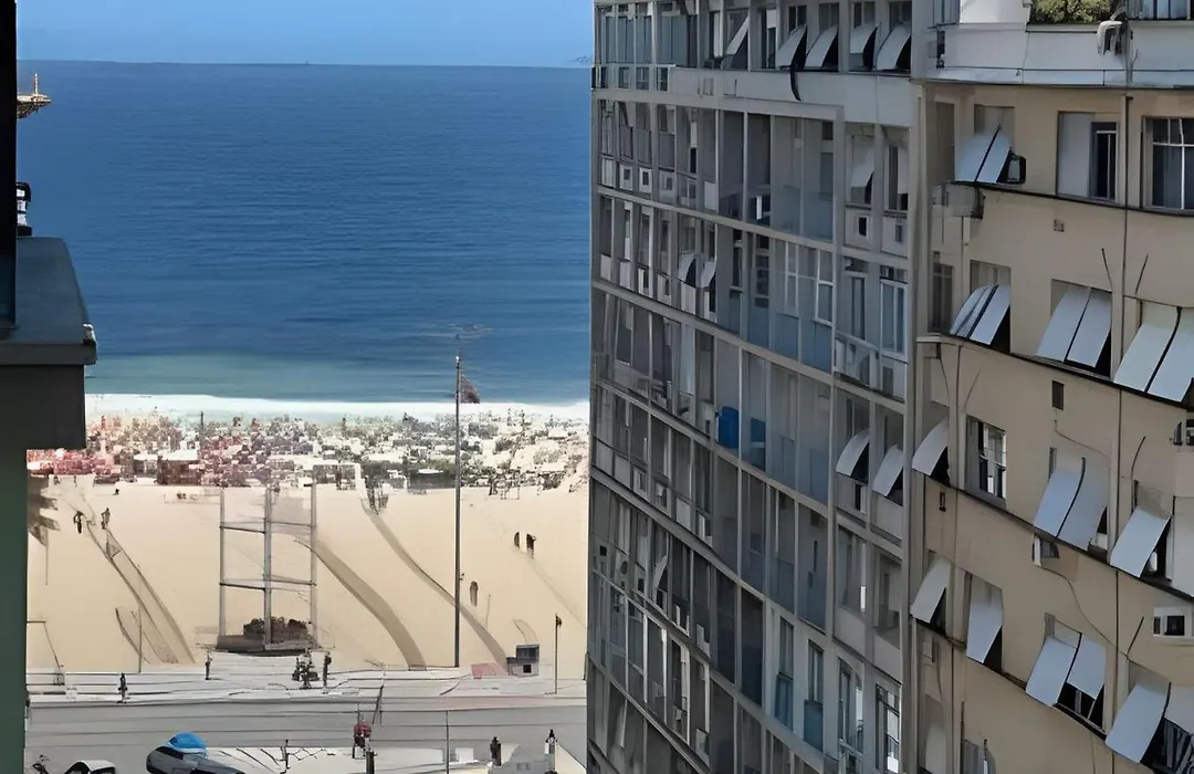 Apartamento em Copacabana 1 quarto com vista Mar pertinho da praia-1